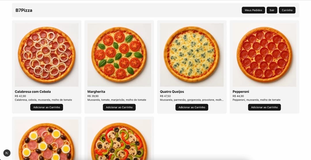 B7 pizza