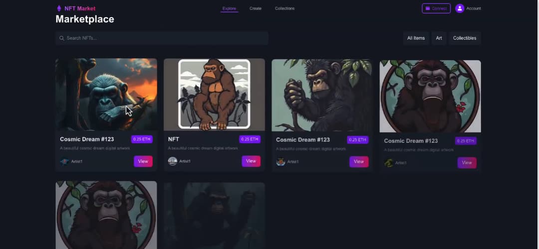 NFT Marketplace